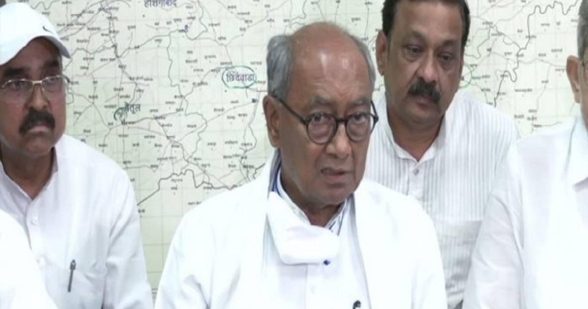 Digvijay Singh claims Cong worker was given sewage in jail at behest of Narottam Mishra